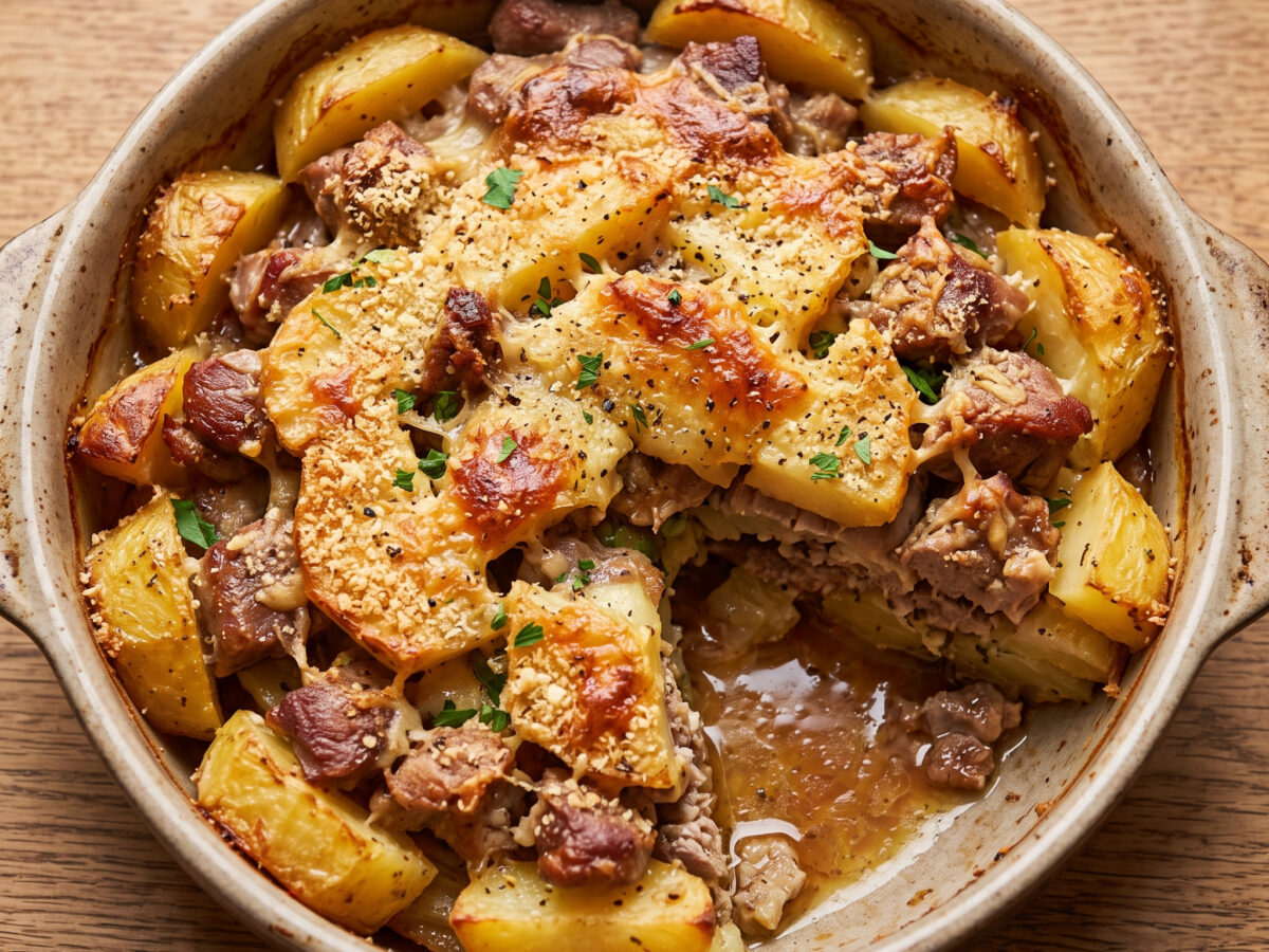 Agnello al forno alla leccese