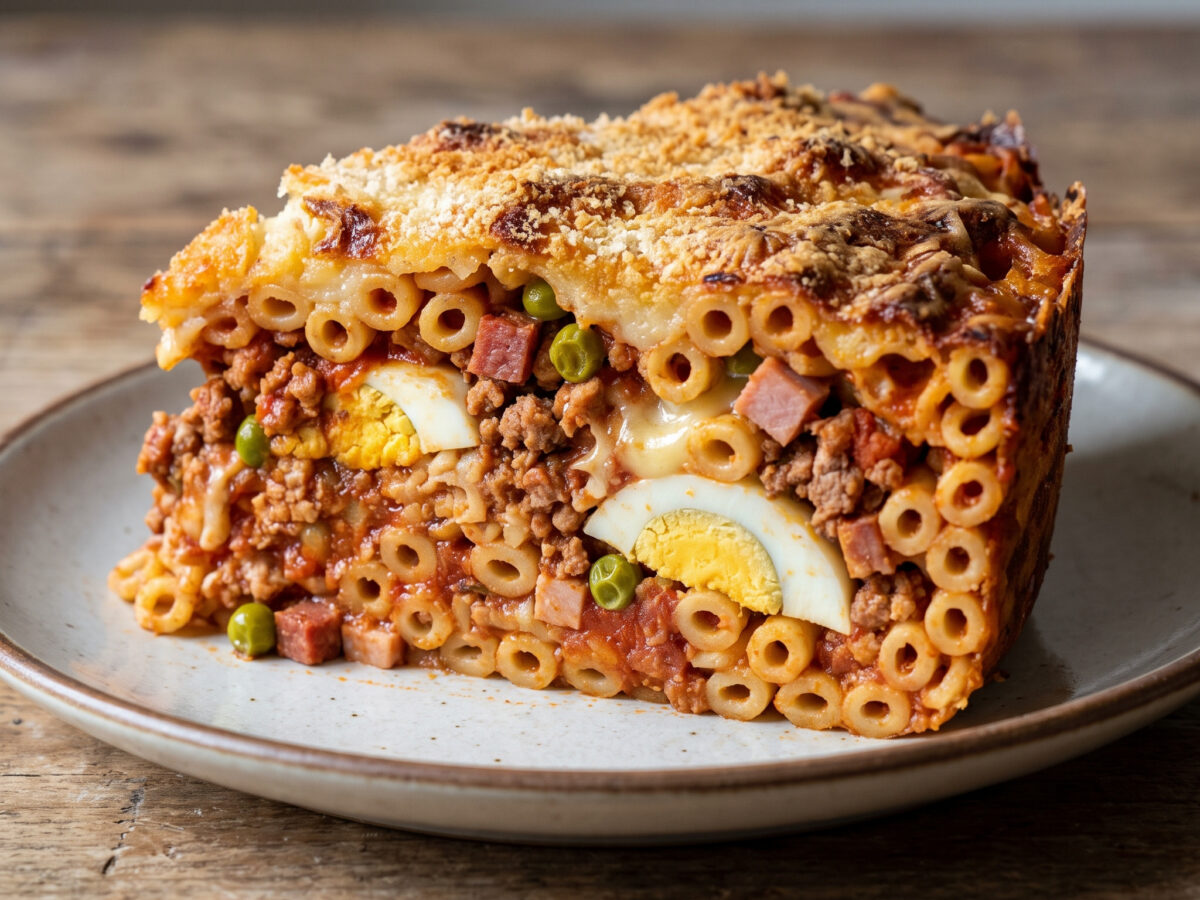Anelletti al forno aus Sizilien