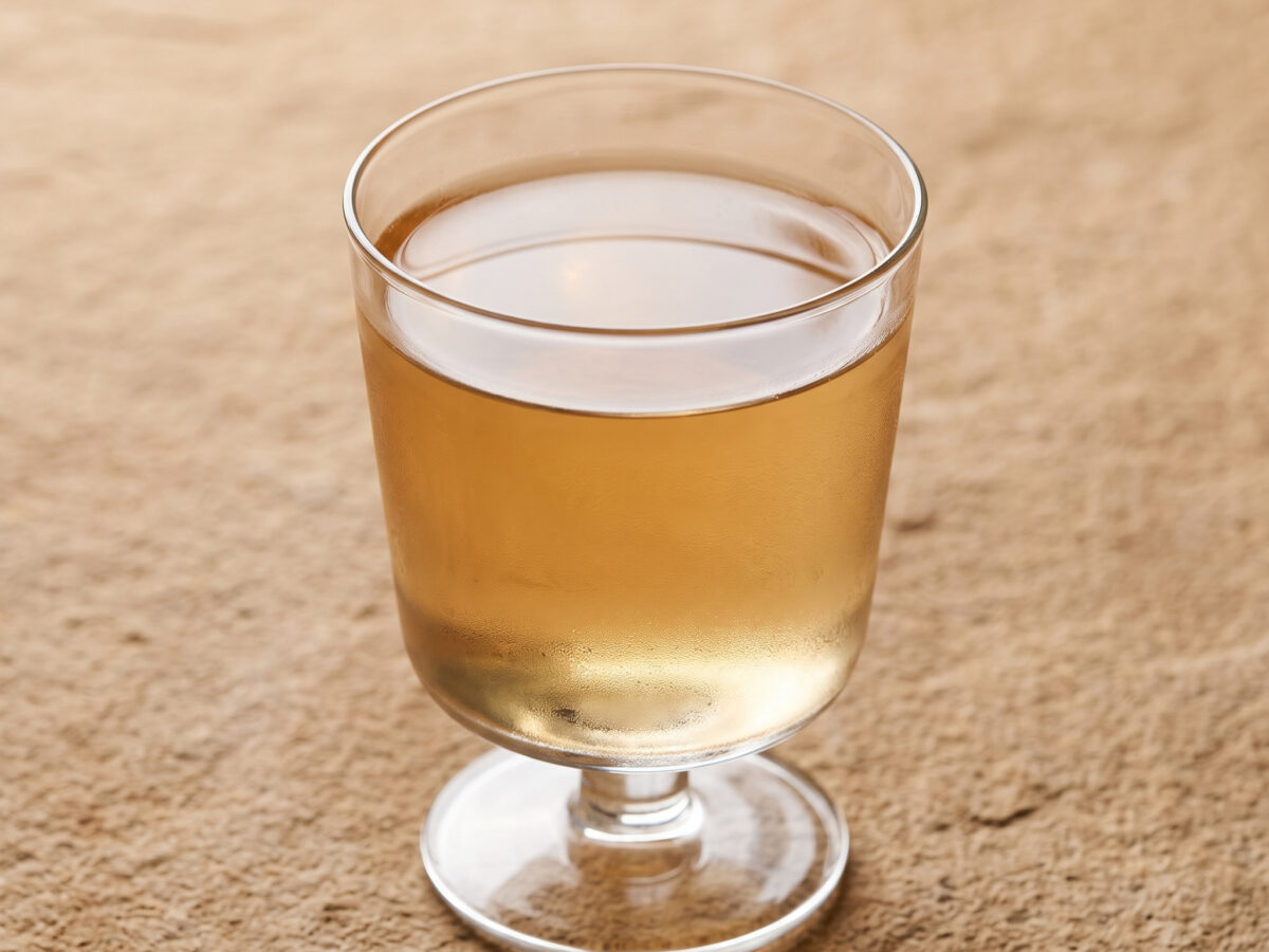Annù aus Kampanien: Apfel, Grappa und Ginger Ale