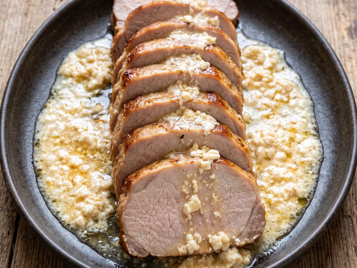 Arrosto di maiale al latte aus der Emilia-Romagna