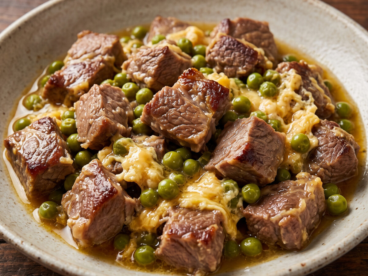 Benedetto di Trani mit Lamm, Erbsen und Ei