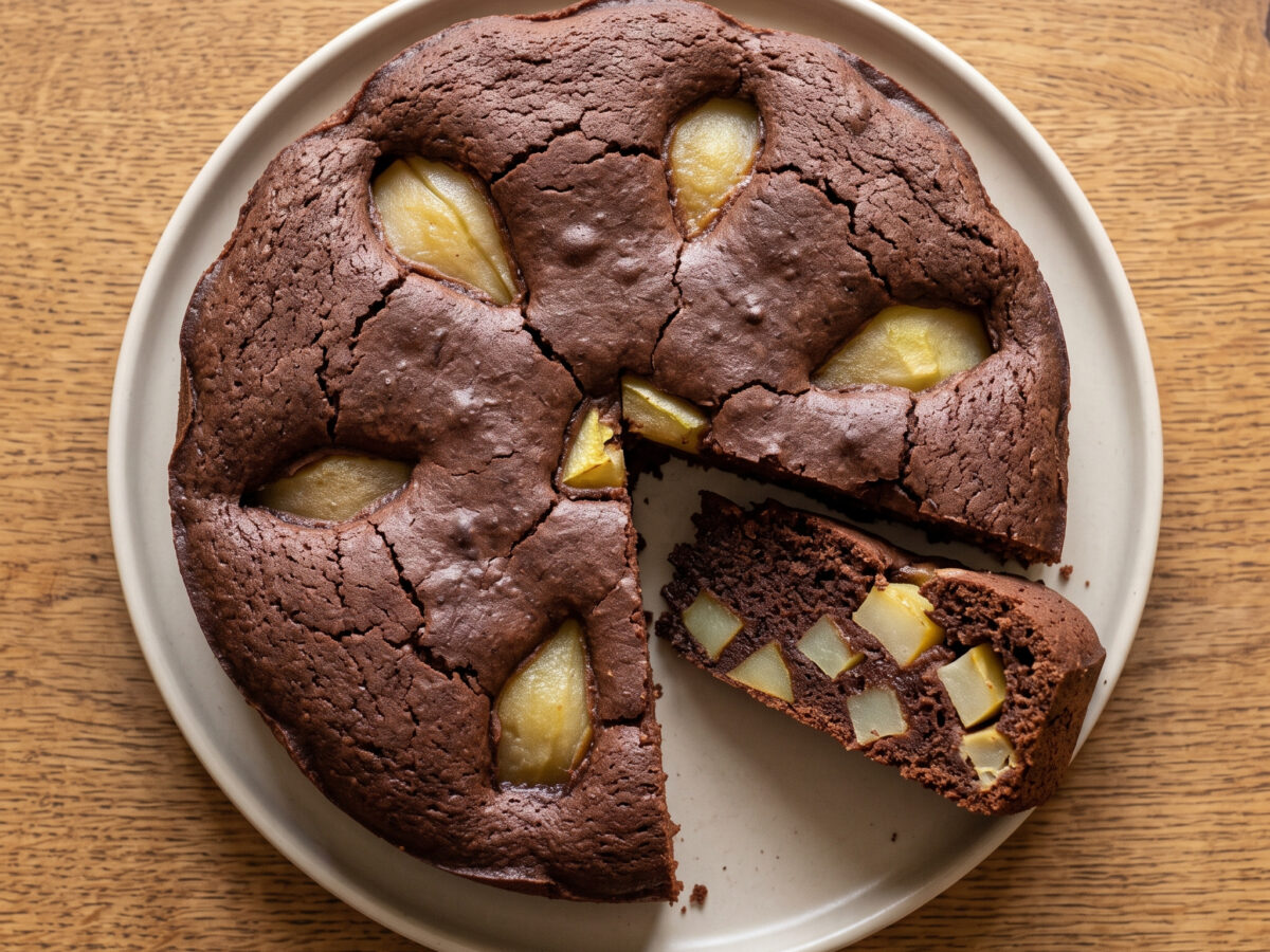 Torta pere e cioccolato – Birnenkuchen mit Schokolade