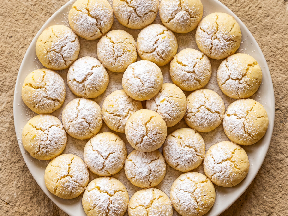 Biscotti al limone morbidi – weiche Zitronenkekse