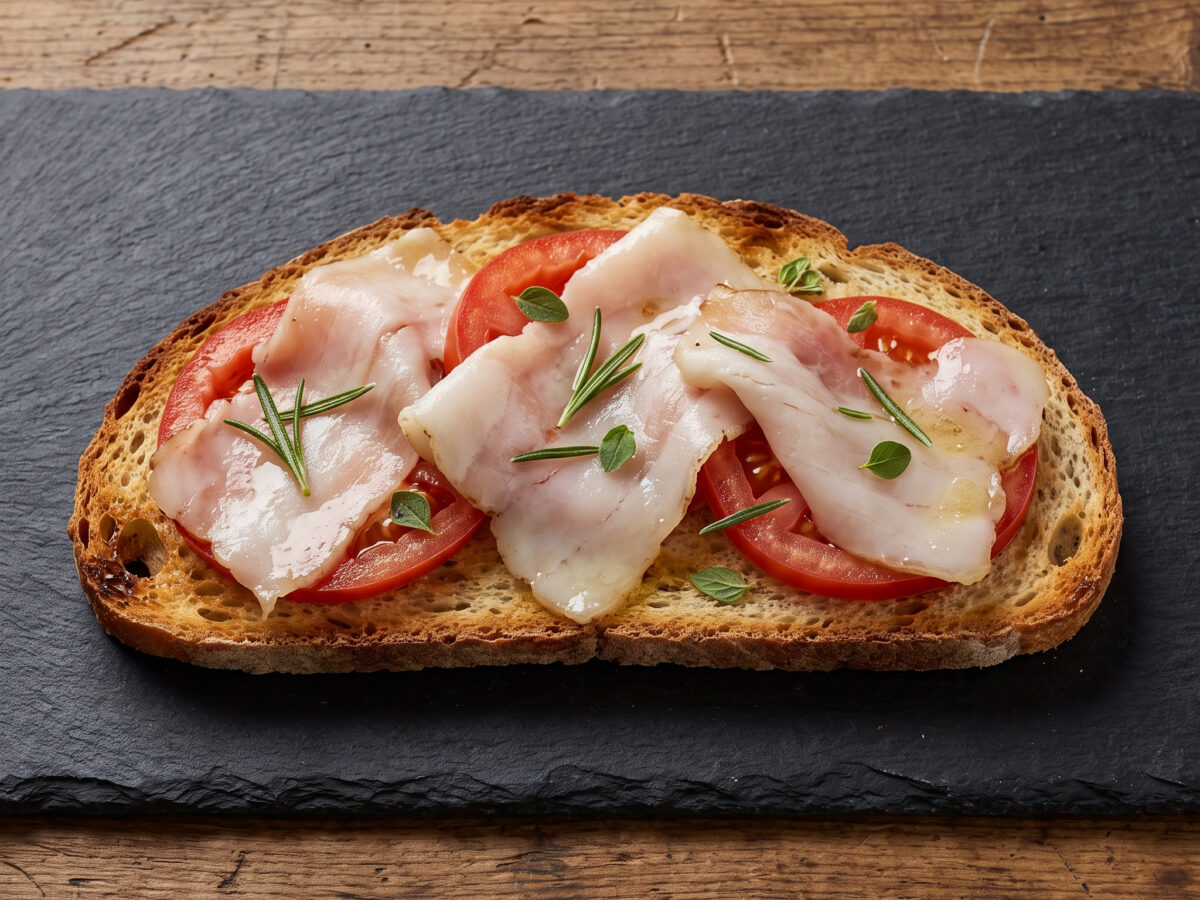 Bruschetta con Lardo di Colonnata
