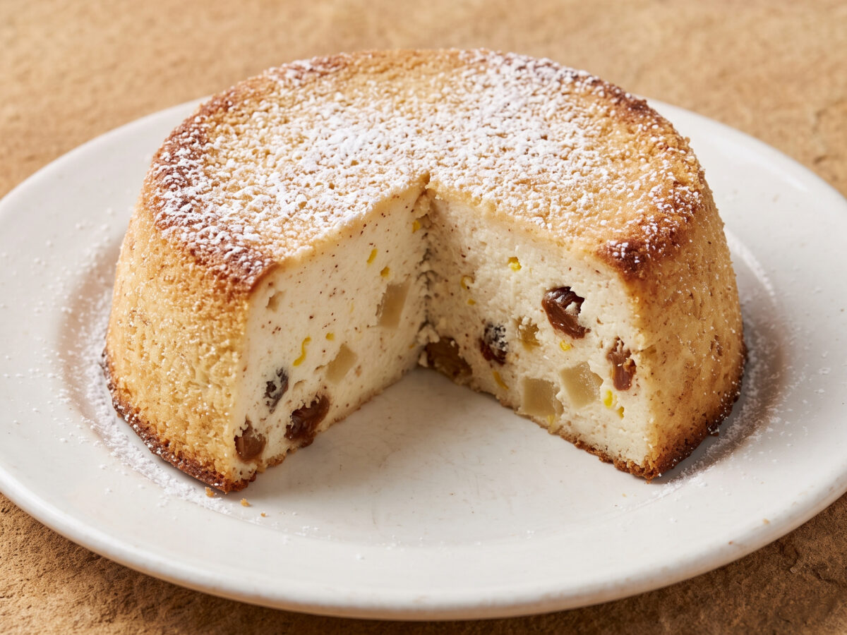 Budino di ricotta alla romana aus dem Latium