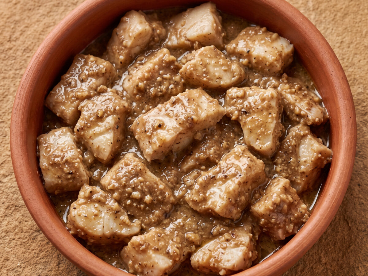 Burrida alla casteddaia aus Sardinien