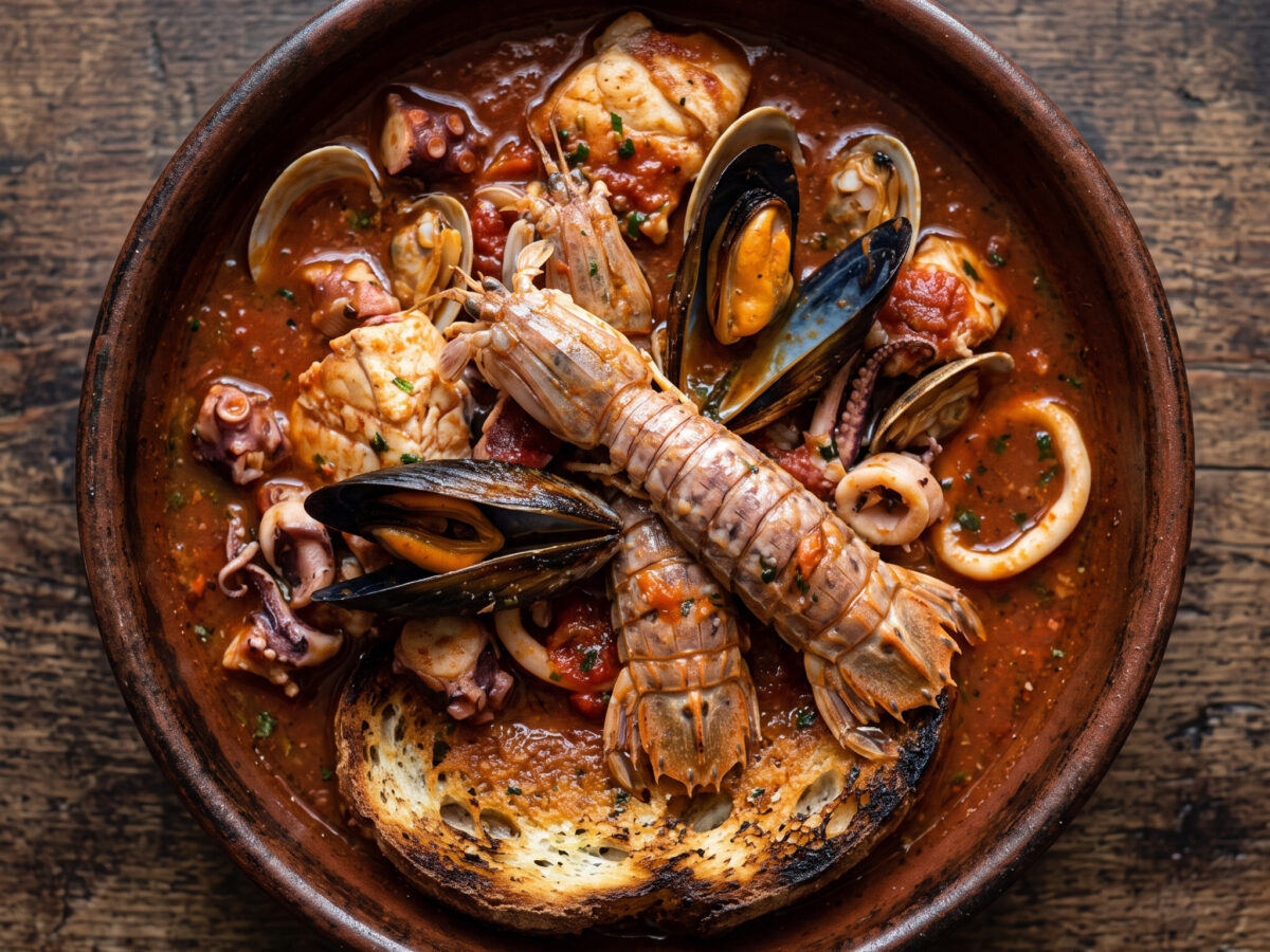 Cacciucco alla livornese – Toskanas kräftige Fischsuppe