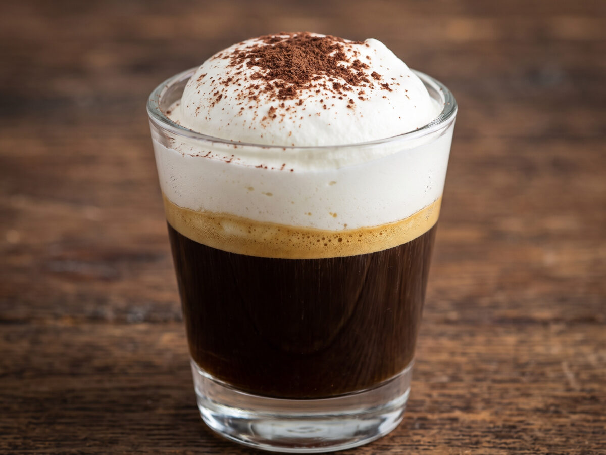 Caffè alla veneziana: Venezianischer Kaffee mit Sahne