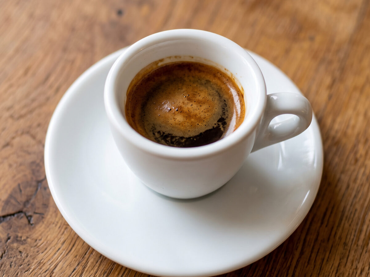 Caffè corretto al Villacidro Bianco