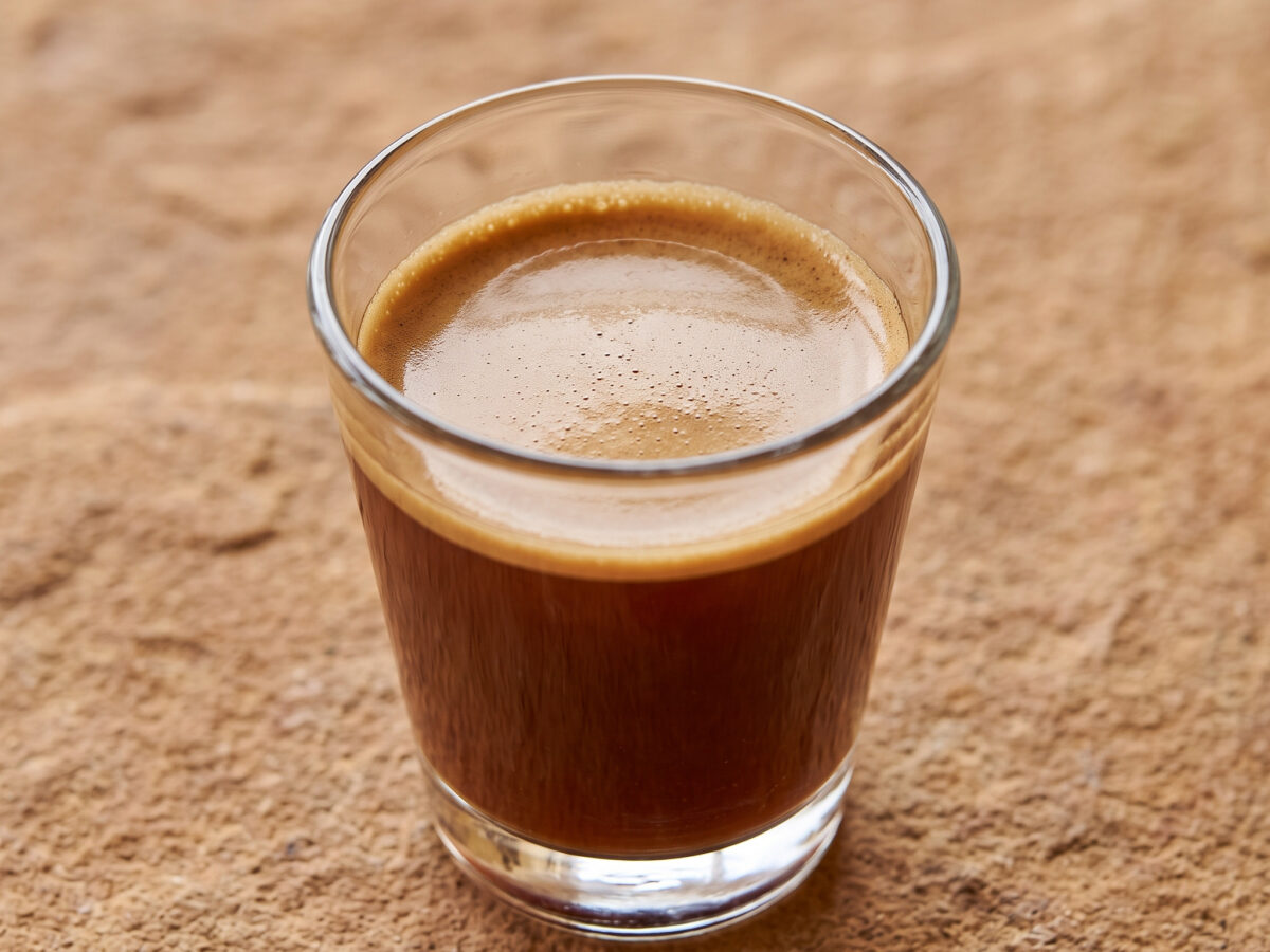 Caffè freddo: kalter Kaffee aus Latium