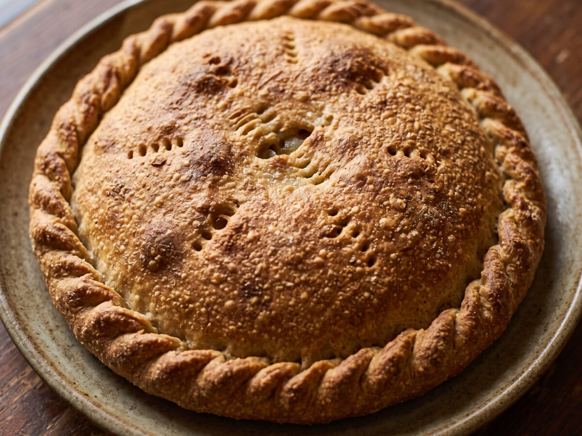 Calzone di cipolla aus Apulien