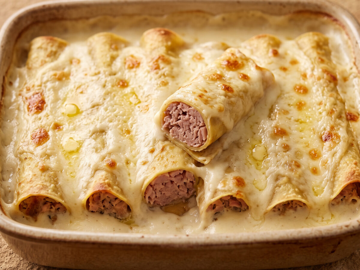 Cannelloni alla Barbaroux aus dem Piemont