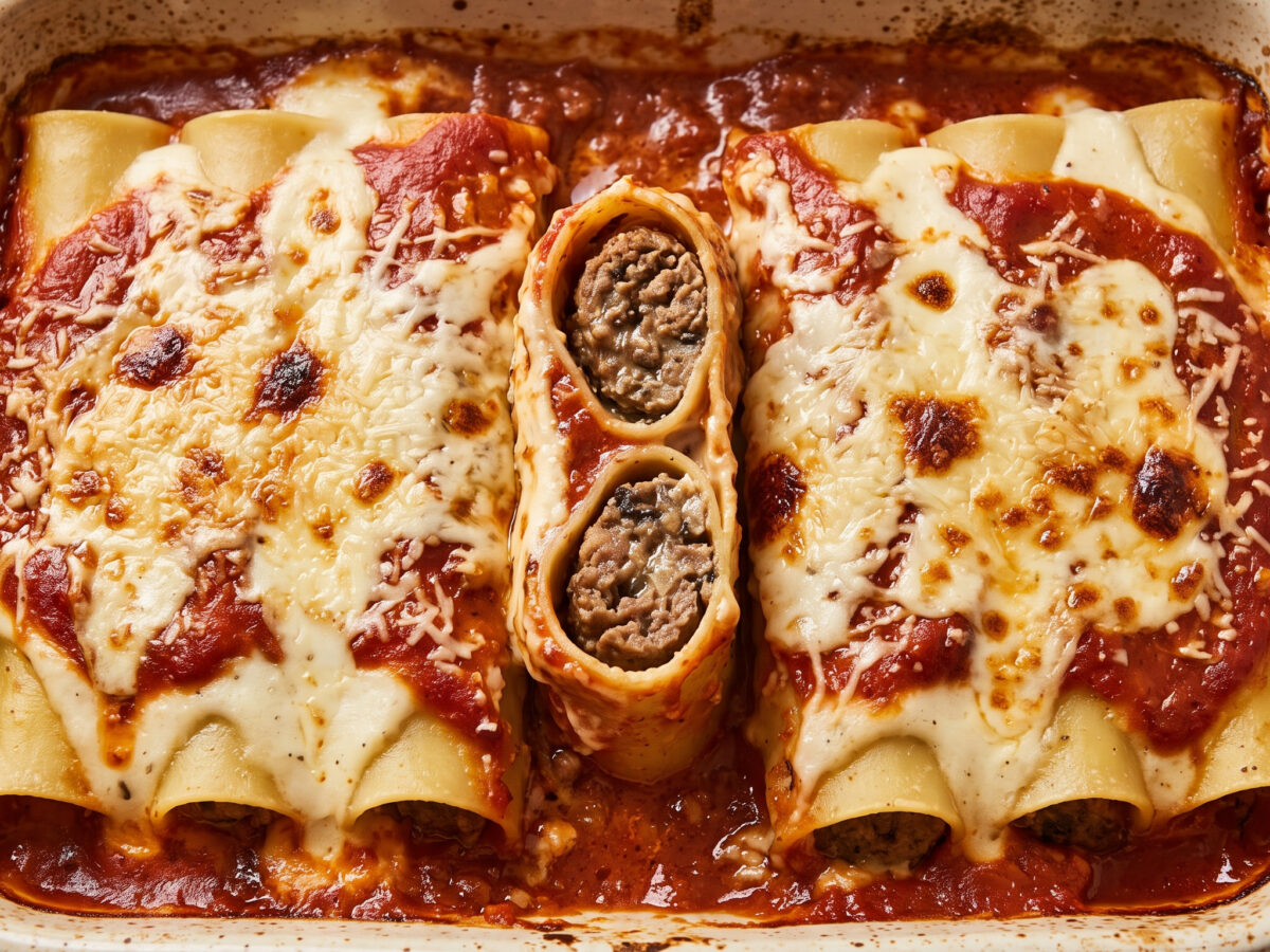 Cannelloni alla Rossini aus Pesaro