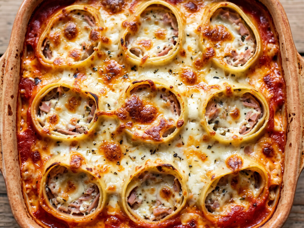 Cannelloni napoletani mit Ricotta und Mortadella