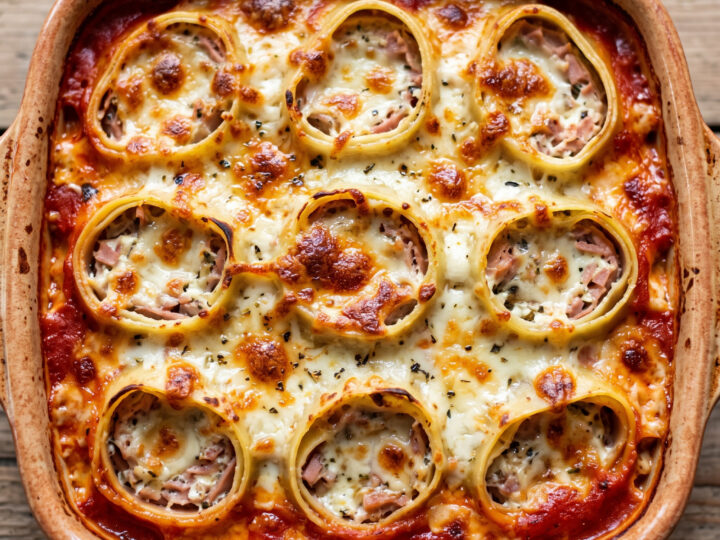 Cannelloni napoletani mit Ricotta und Mortadella