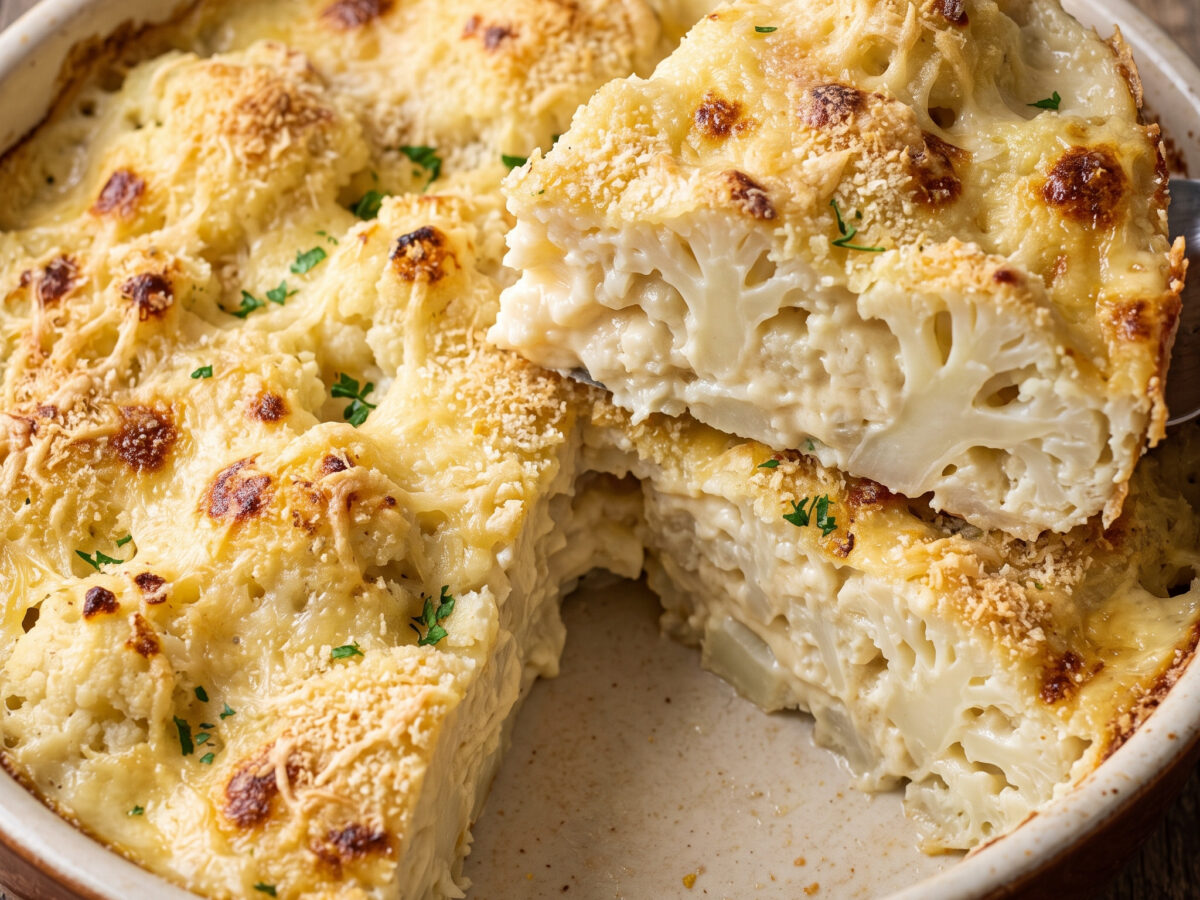 Cavolfiore gratinato alla napoletana