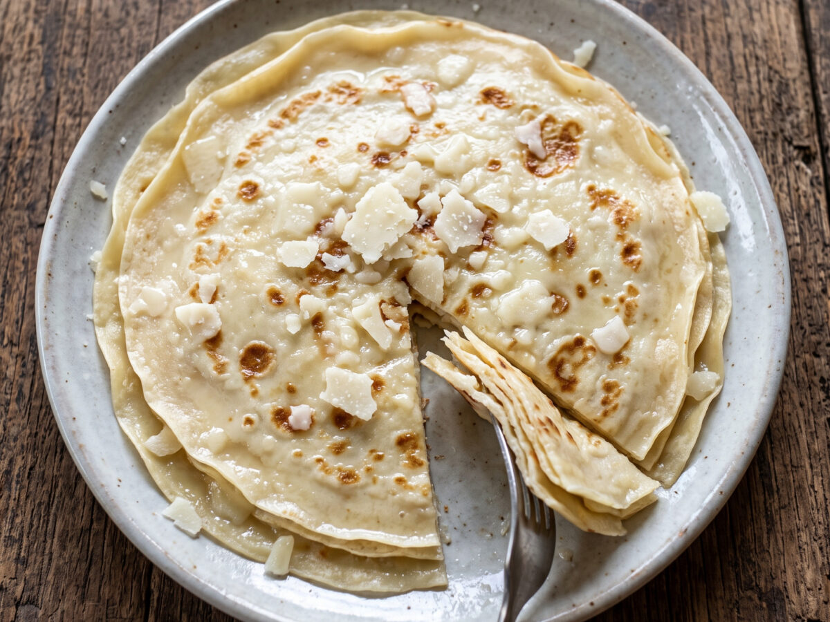 Toskanische Crespelle mit Biss und Schmelz