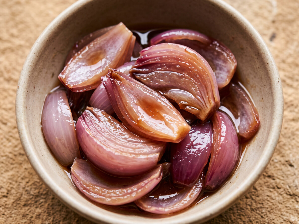 Cipolle di Certaldo in agrodolce