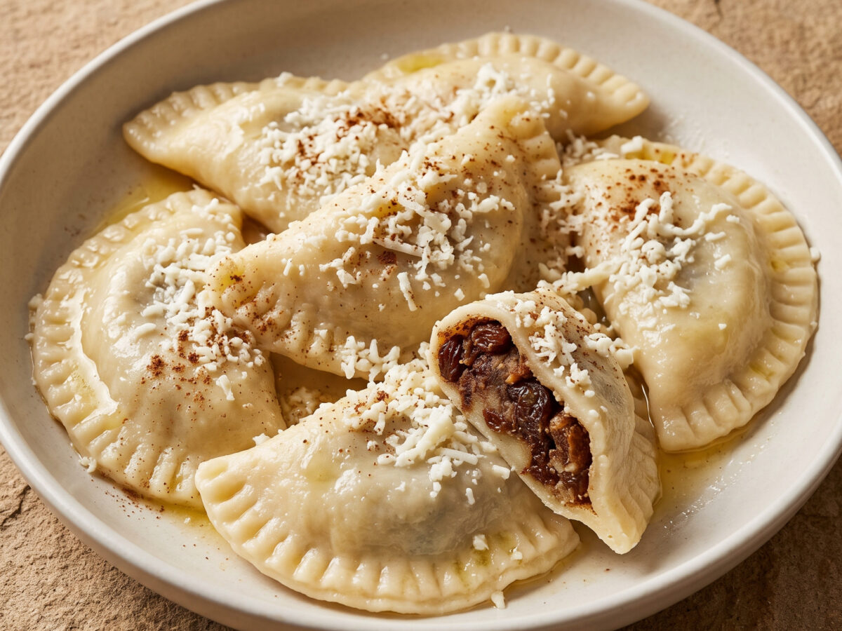 Süß-würzige Ravioli aus der Carnia