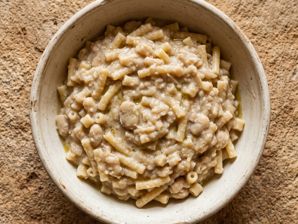 Cremige Favabohnen-Pasta aus dem Raum Bari