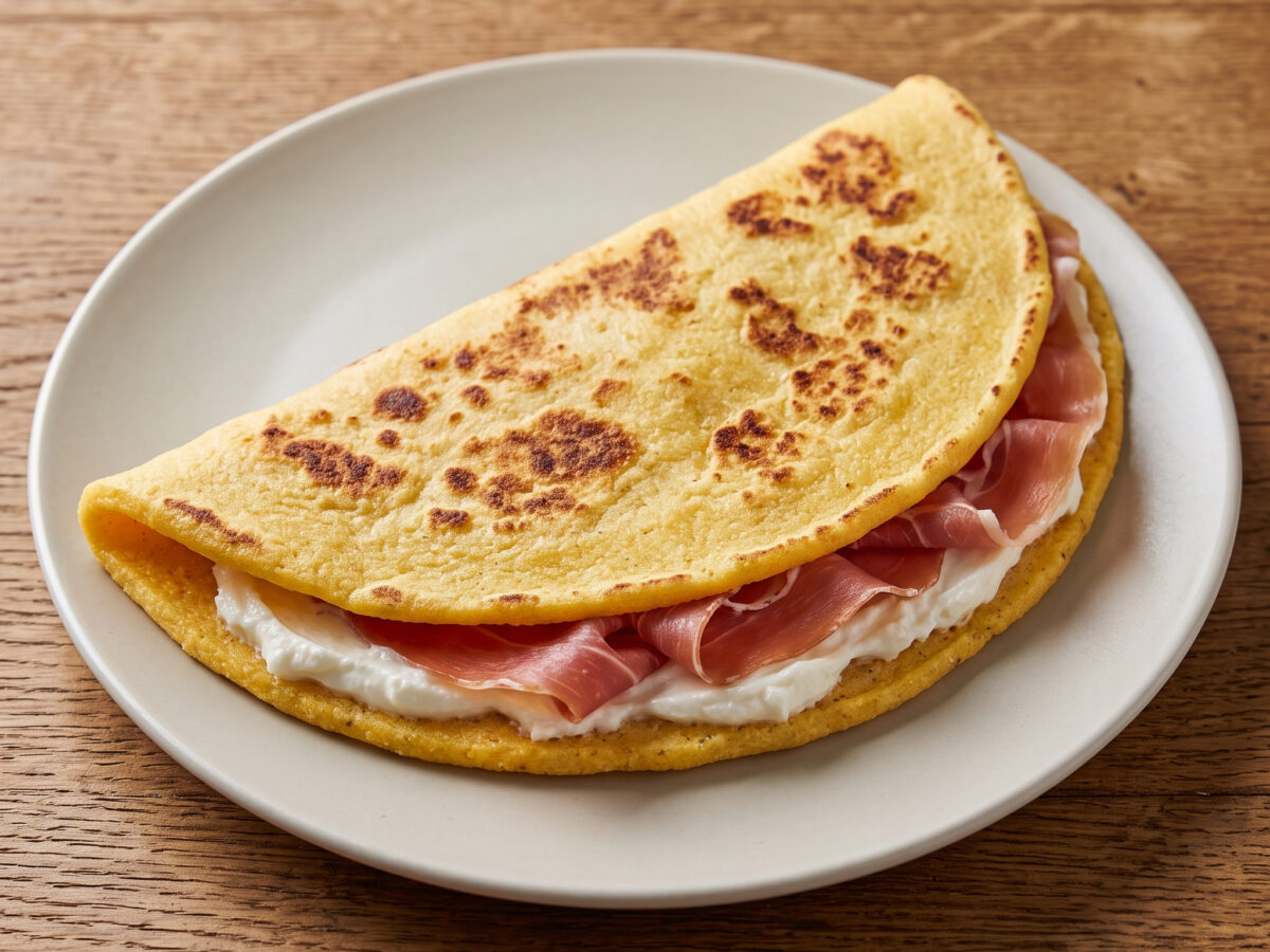 Crescia di polenta aus den Marken