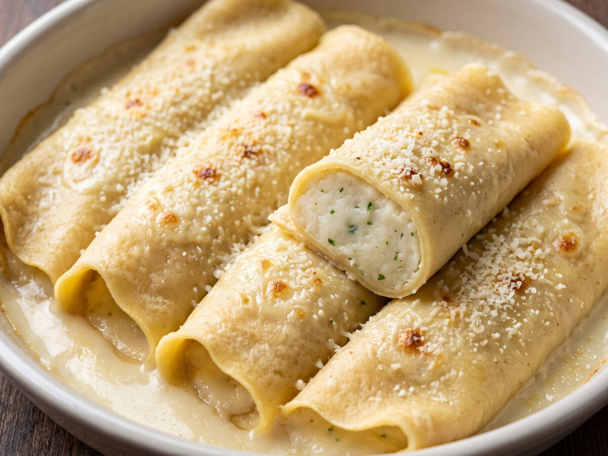 Crespelle al baccalà aus dem Latium