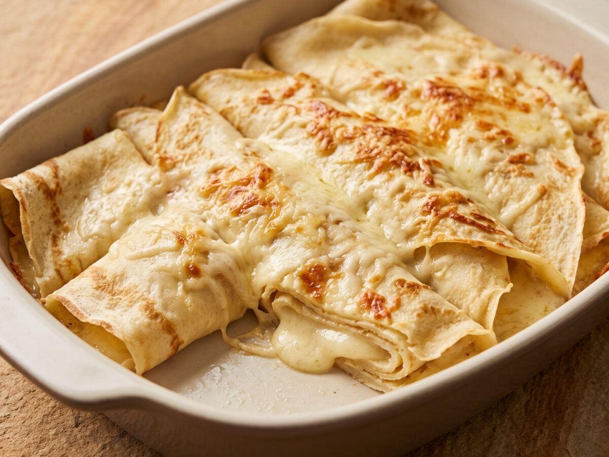 Crespelle al Bettelmatt: goldbraun aus dem Piemont