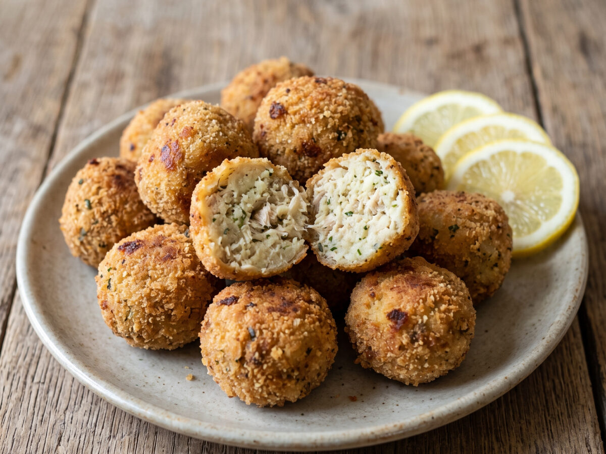 Crocchette di tinca – knusprige Fischkroketten aus Umbrien