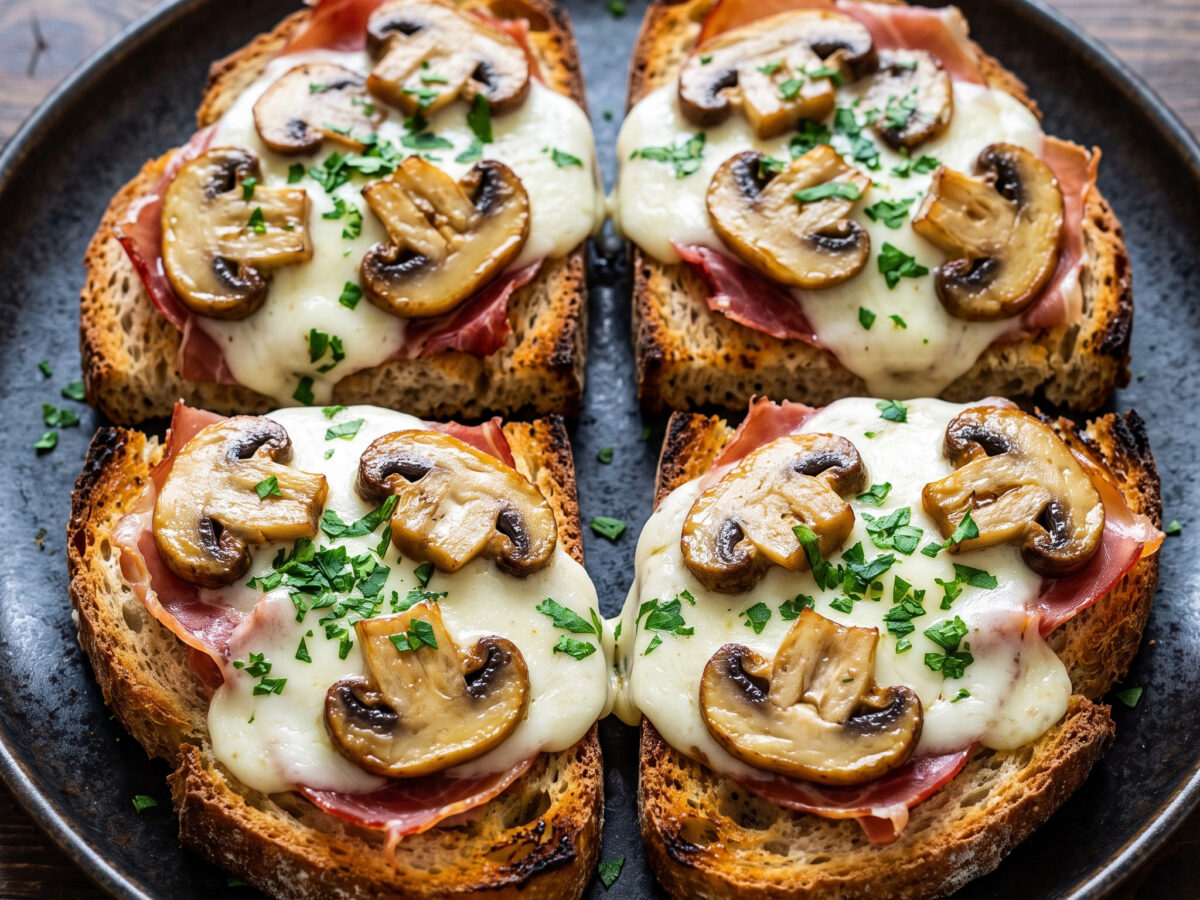 Crostini alla ponticiana aus dem Latium