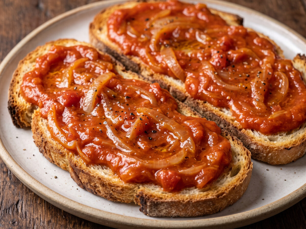 Bologneser Crostini mit Friggione