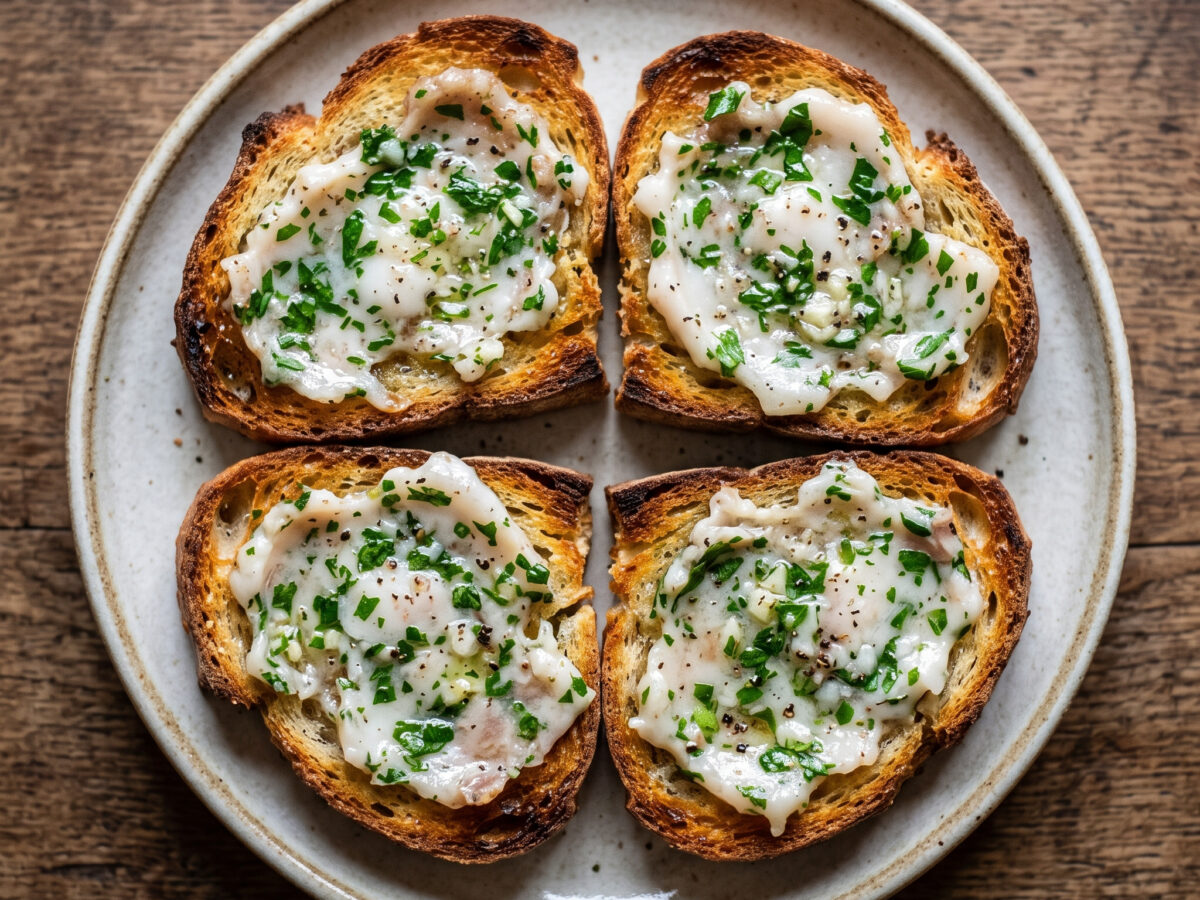 Crostini con grass pist