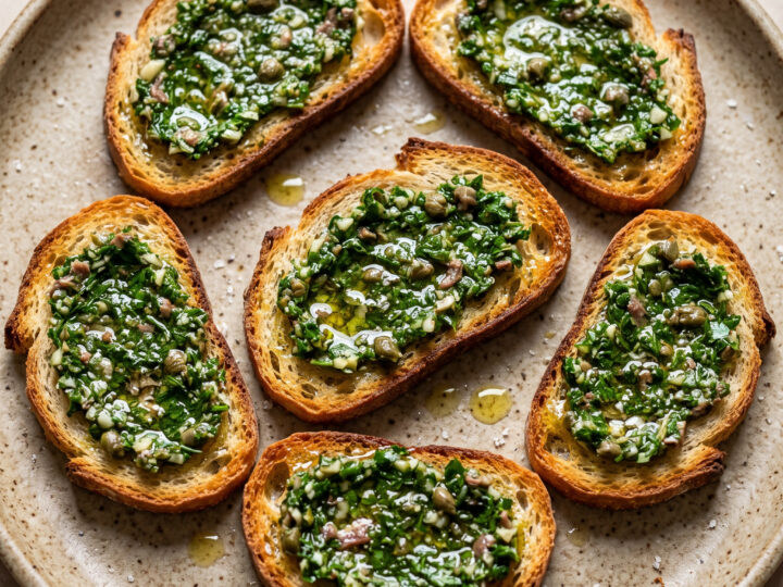 Crostini piemontesi mit Salsa verde