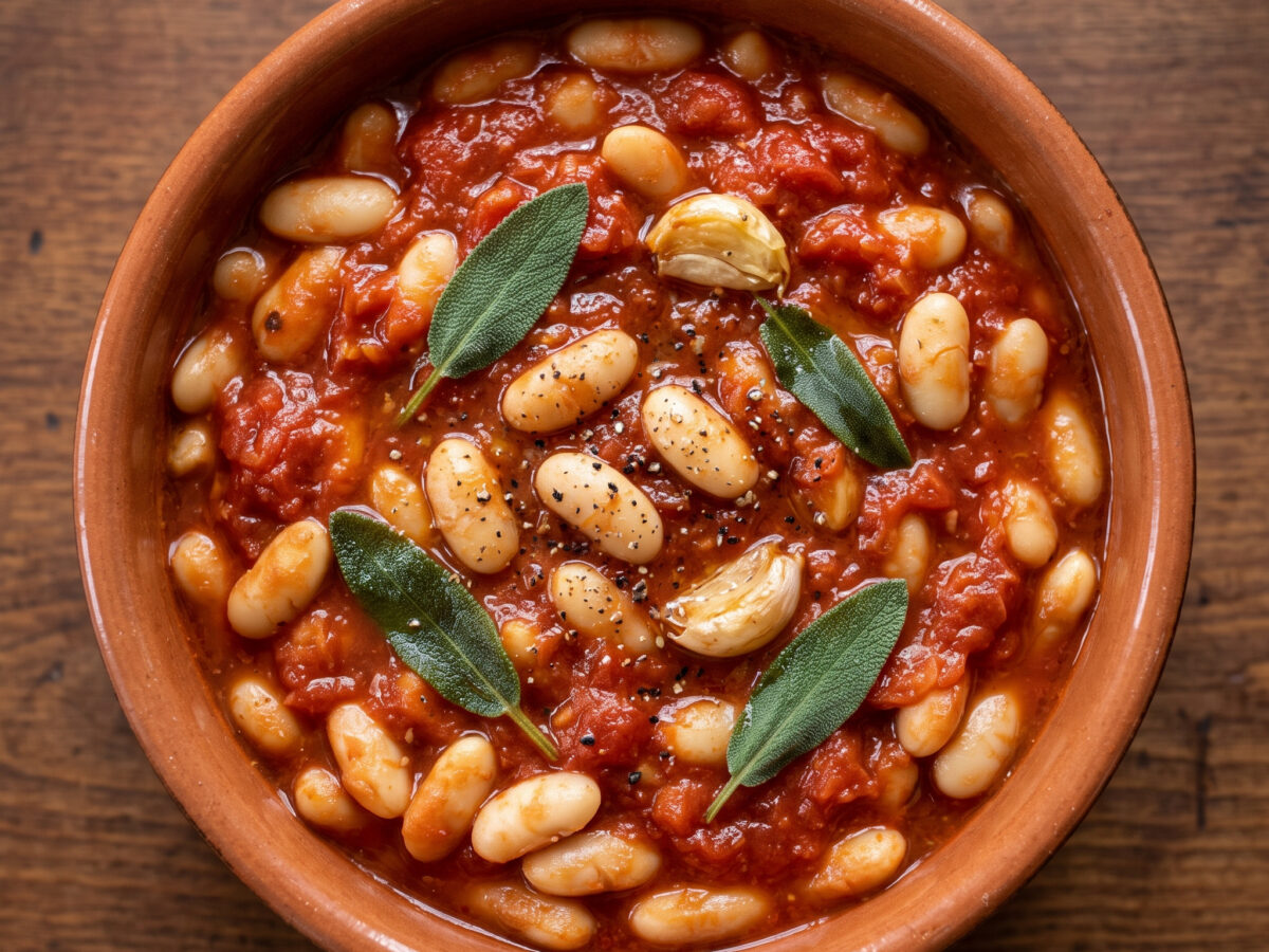 Fagioli all’uccelletto aus der Toskana