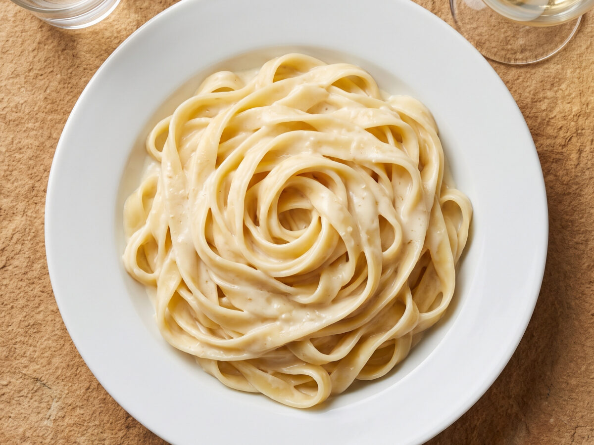 Fettuccine Alfredo aus Latium
