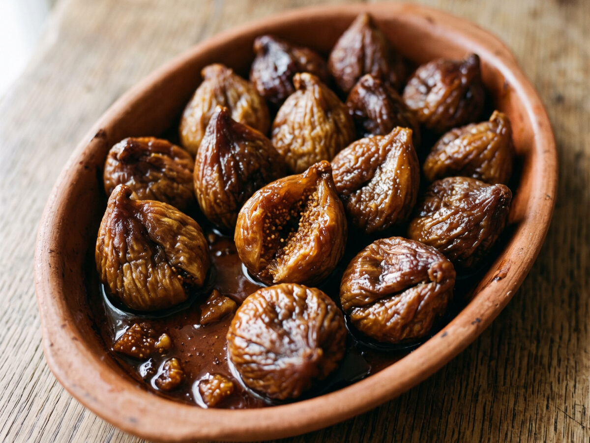 Fichi secchi al forno: gefüllte Ofenfeigen aus Sizilien