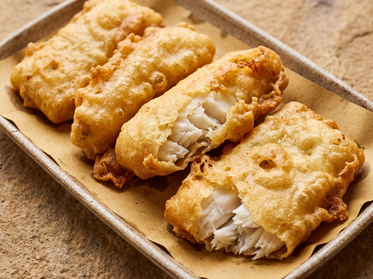 Filetti di baccalà alla romana