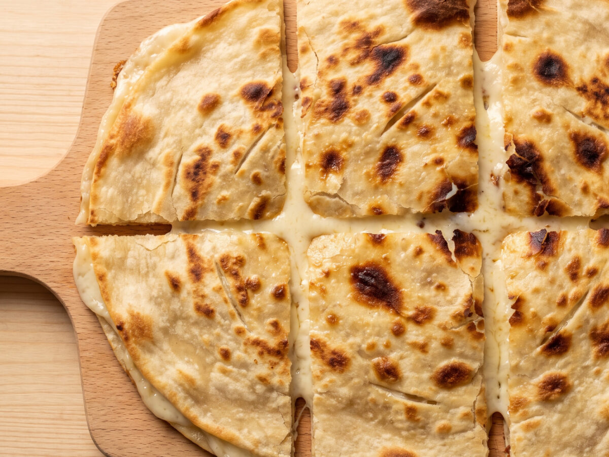 Focaccia di Recco col formaggio