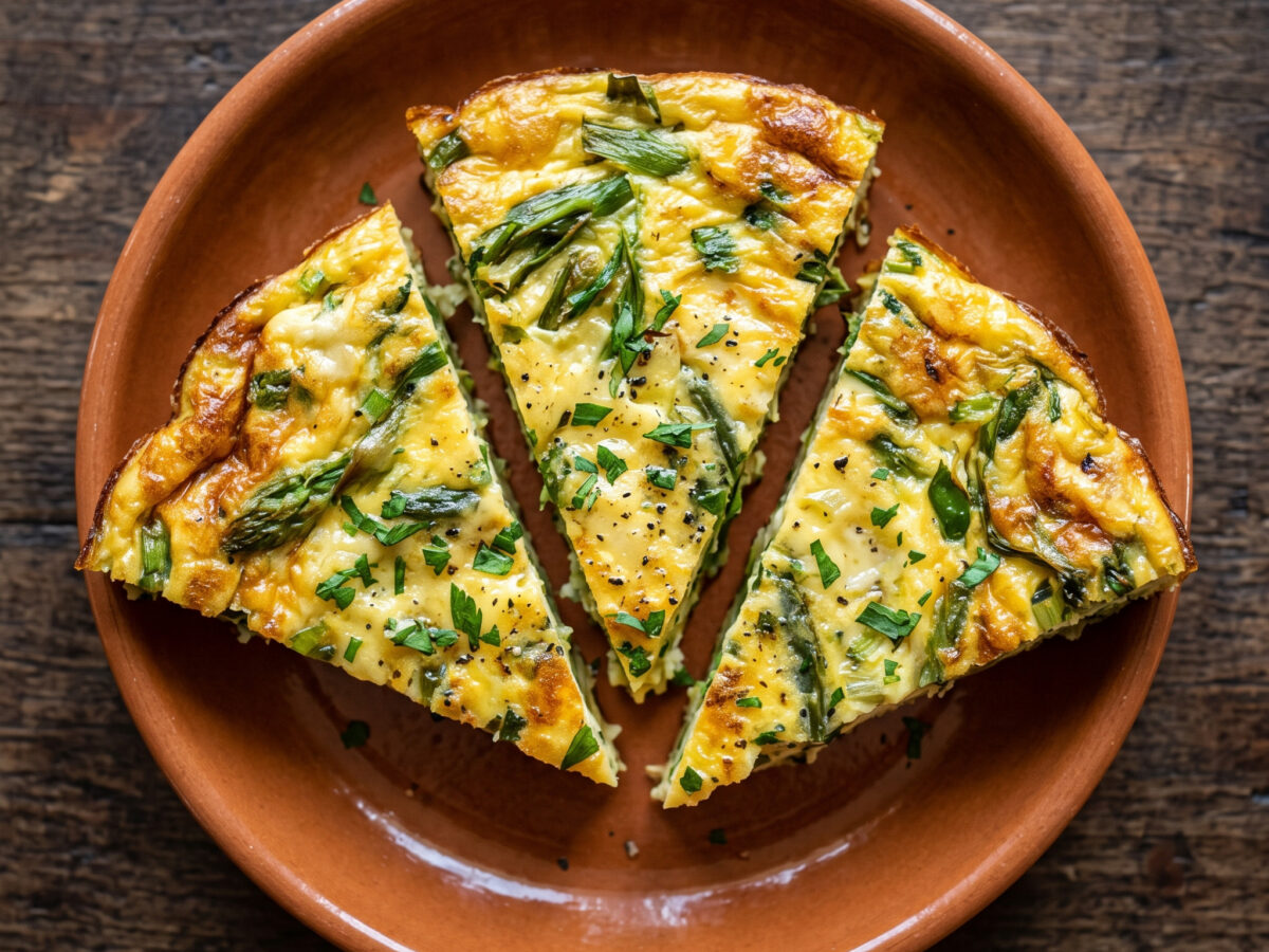 Frittata con i luartìs aus der Lombardei