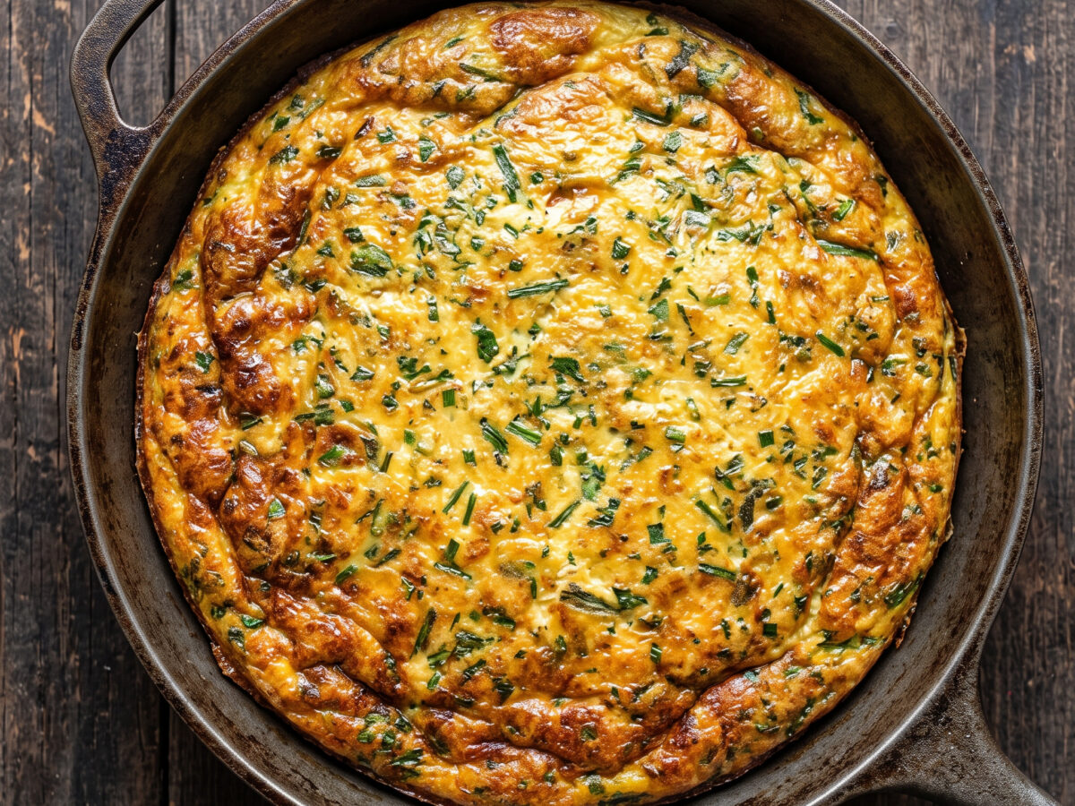 Frittata con le erbe aus Friuli-Venezia Giulia