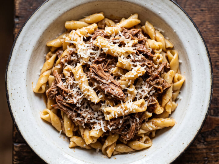 Fusi istriani mit Sugo di gallina