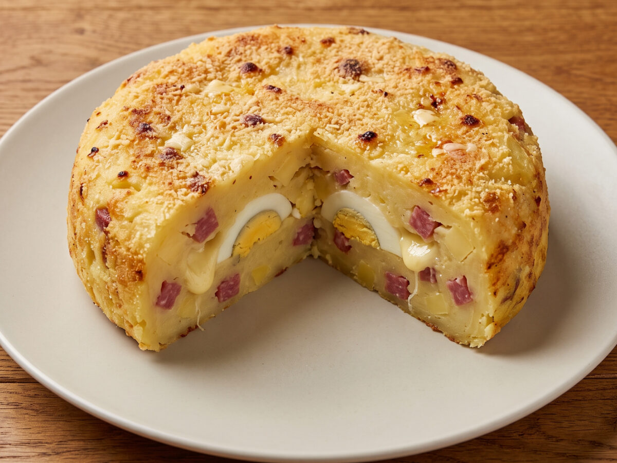 Goldene Kruste, würziger Kartoffelkern