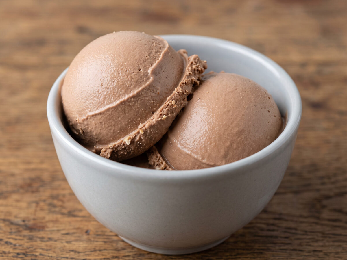 Gelato al gianduia aus dem Piemont
