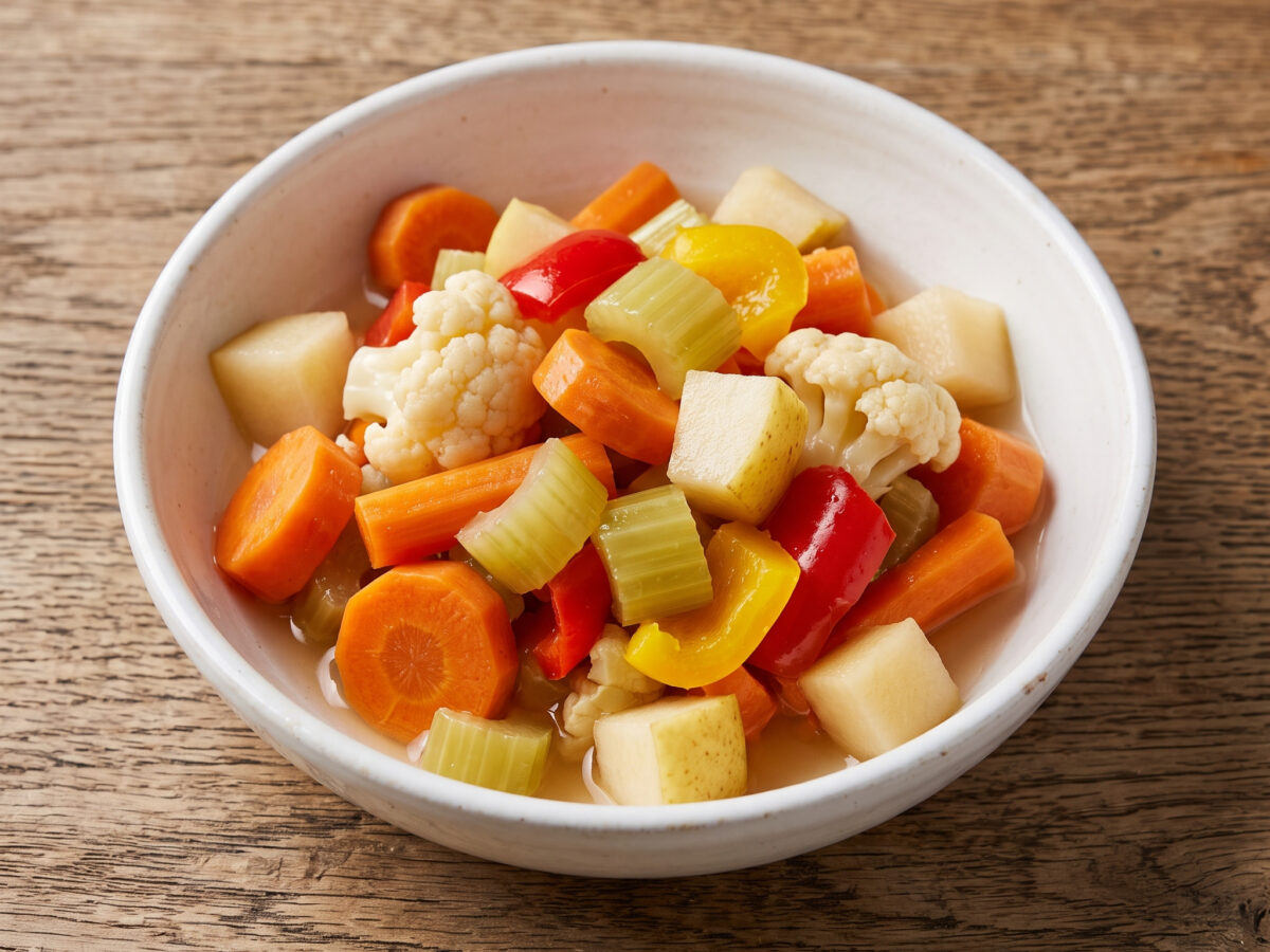 Giardiniera con le pere aus der Romagna