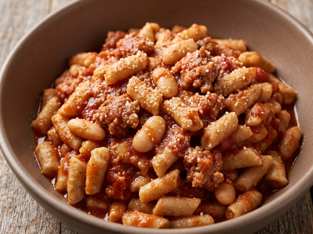 Gnocchetti alla collescipolana aus Umbrien