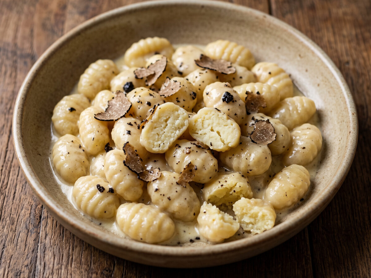 Gnocchi al tartufo