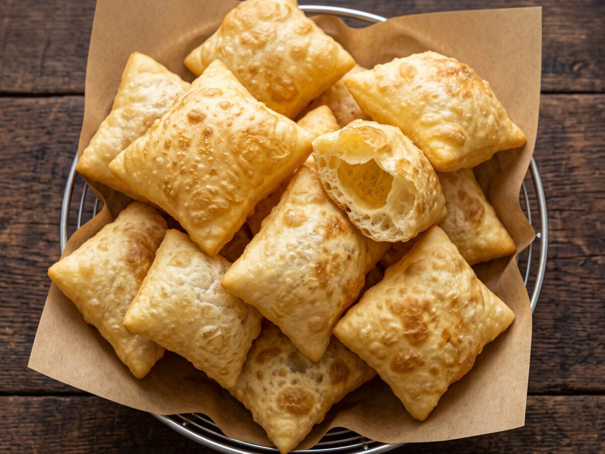 Gnocco fritto: goldene Teigrauten aus Emilia-Romagna