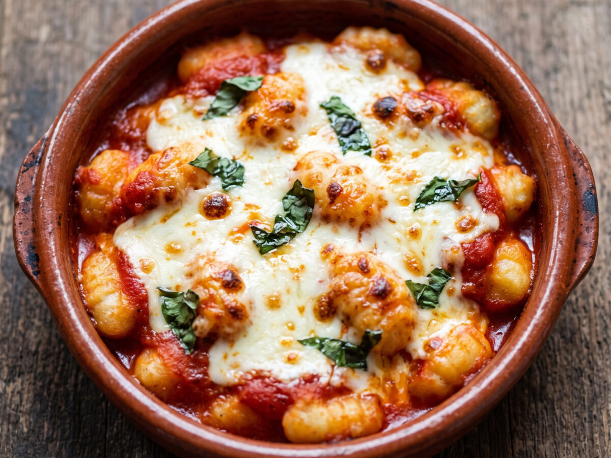 Goldbraune Gnocchi aus dem Ofen