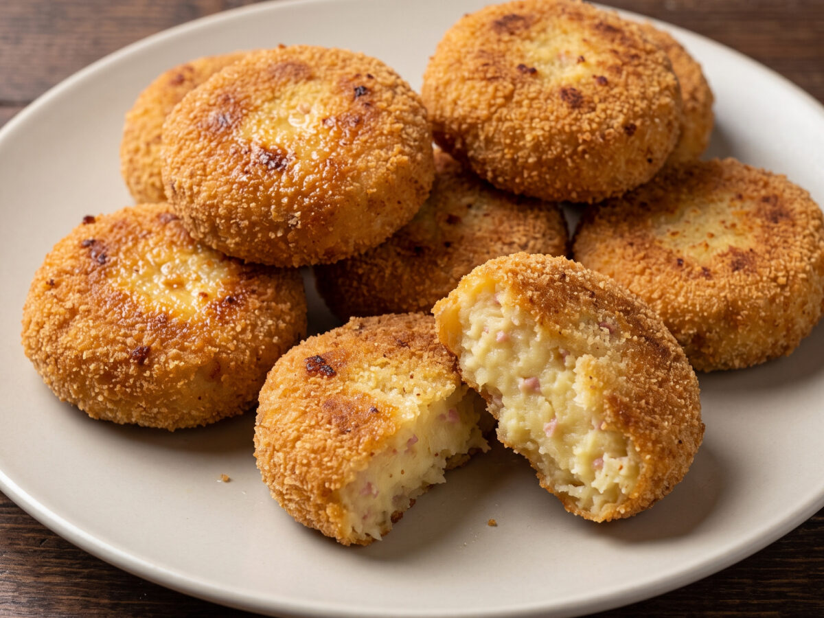 Goldbraune Polpette aus Bologna