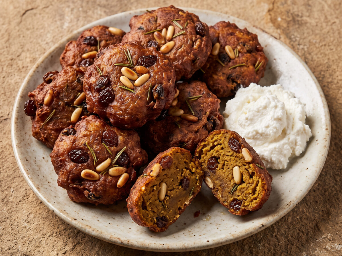 Goldene Kastanienfrittelle aus der Toskana