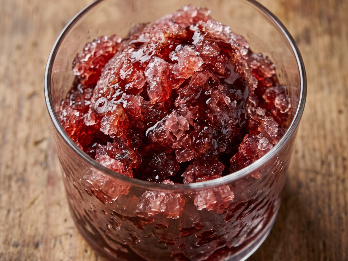 Granita alla Ratafià aus den Abruzzen